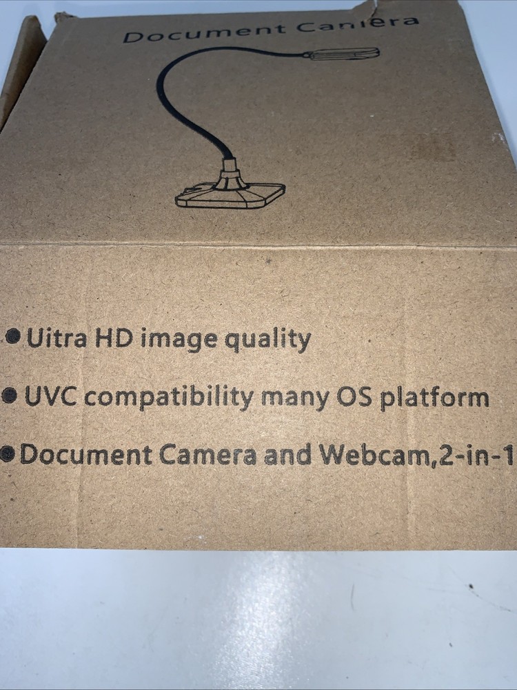 Document Camera Ultra HD 5mp USB Camera (Blue)