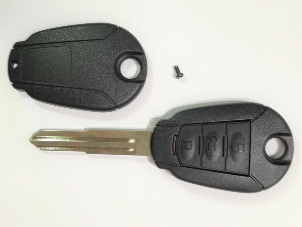 Shell key with blade for remote control A 3 buttons compatible Hyundai No