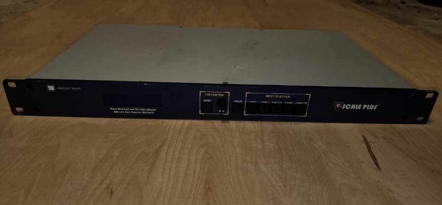 Analog Way V-Scale Plus VSL241 High Resolution Scaling Engine Analog&Digital Out