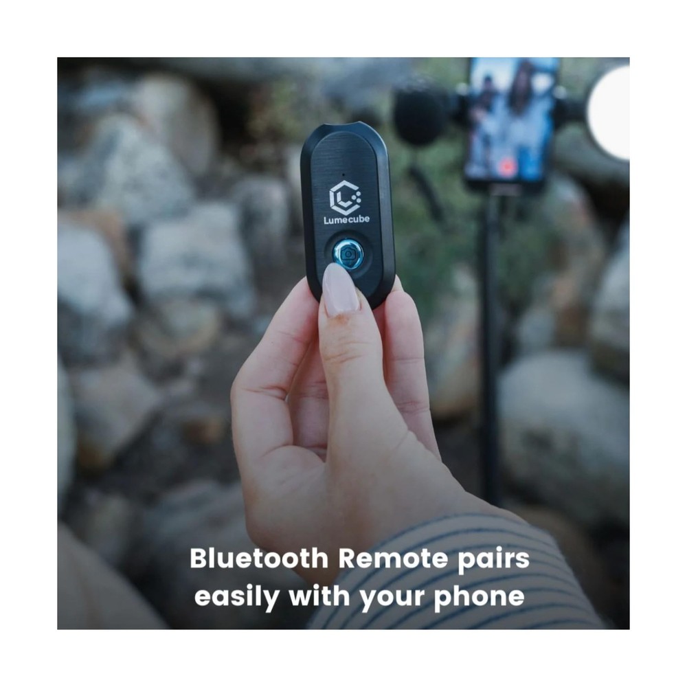 Lume Cube Mobile Creator Kit 2.0 - Portable Cordless Light with Adjustable Tr...