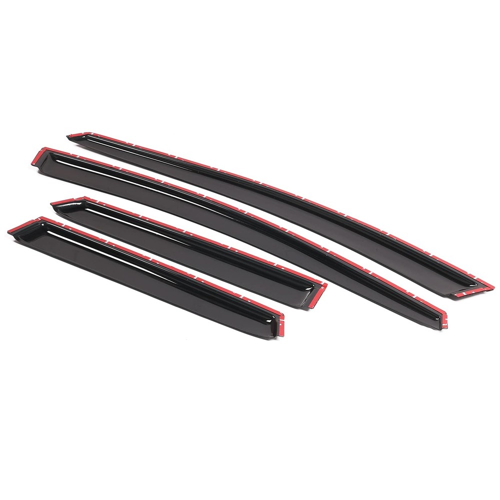 Window Visor Compatible with 2008-2012 Mazda CX-7, Smoke/Tinted