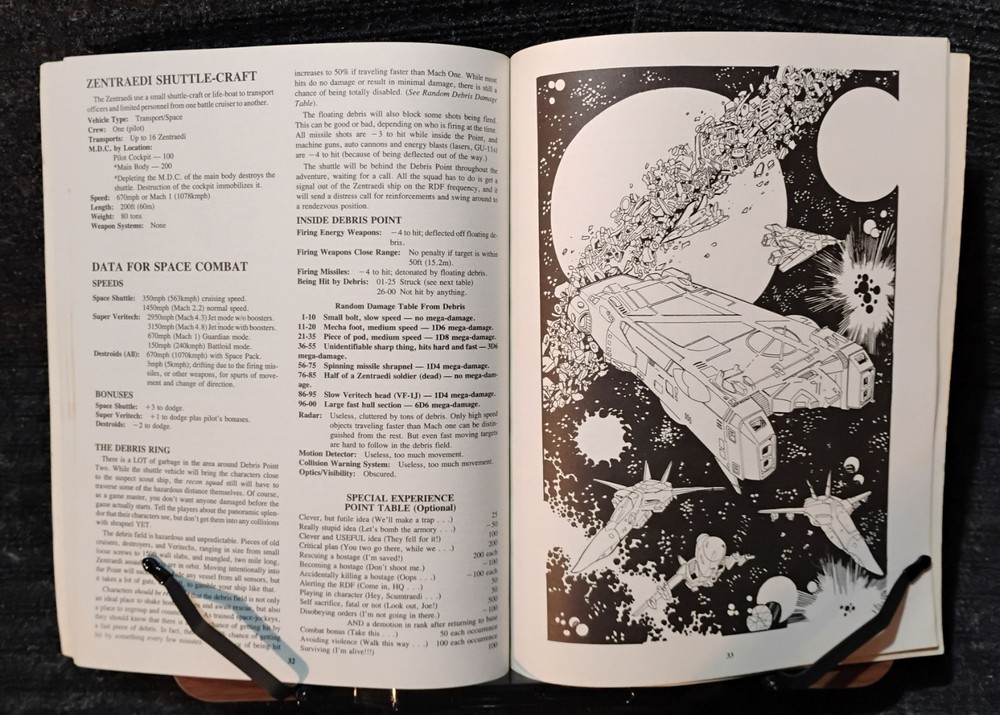 Robotech RPG Adventures: Ghost Ship (1988) Palladium Books Space Module