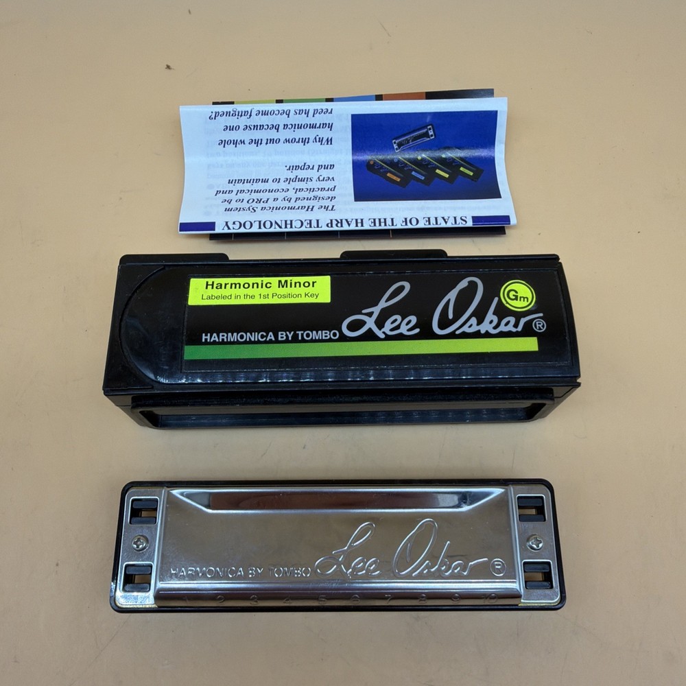 Lee Oskar Harmonic Minor Harmonica G MINOR