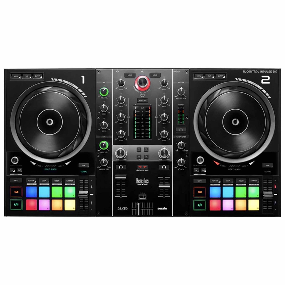 Hercules DJControl Inpulse 500 DJ Controller with Bag Package