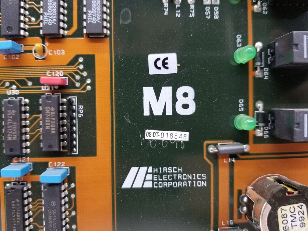 Hirsch Security Access Control M8 8-Door Controller Board 026-0000818