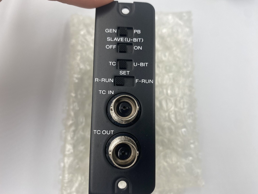 Sony BKU-706 Plug-in Timecode Generator NEW