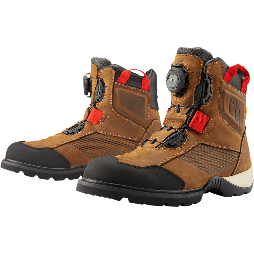Icon Stormhawk Boots - Brown | US 10.5
