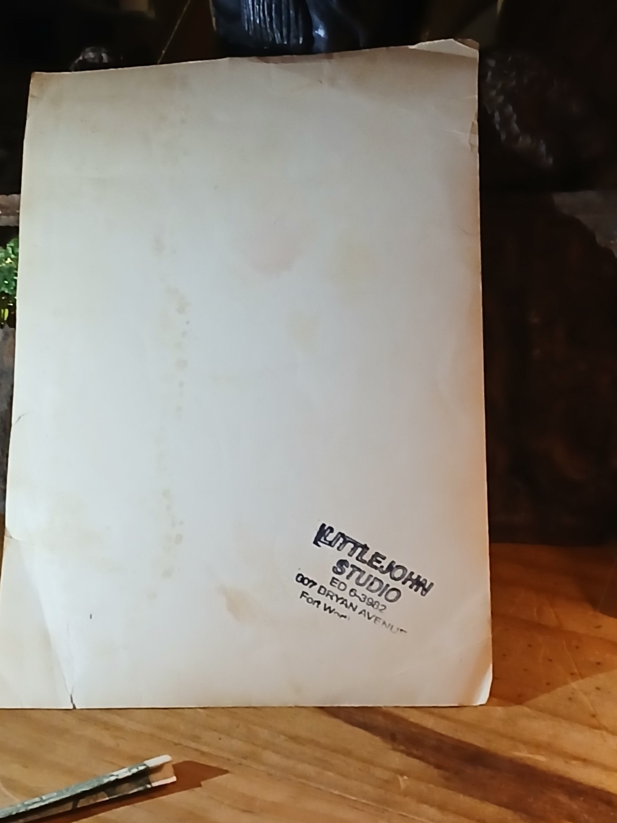 Antique African American * COLORED MAN BEST FRIENDS * CALVIN LITTLEJOHN *