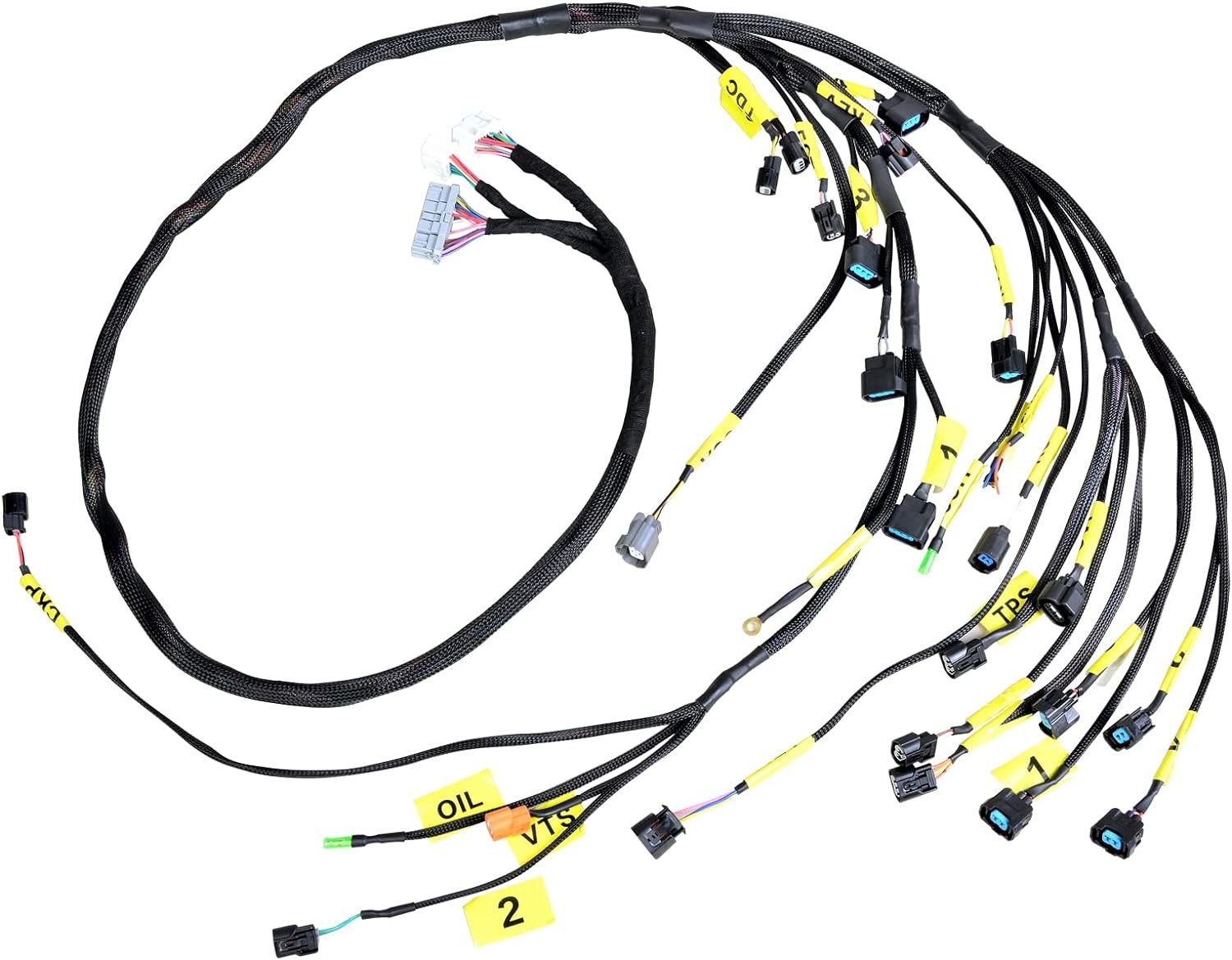 K20 K24 K-Series Tucked Engine Harness Fits Honda Acura K-Swap Integra CRX EK EG