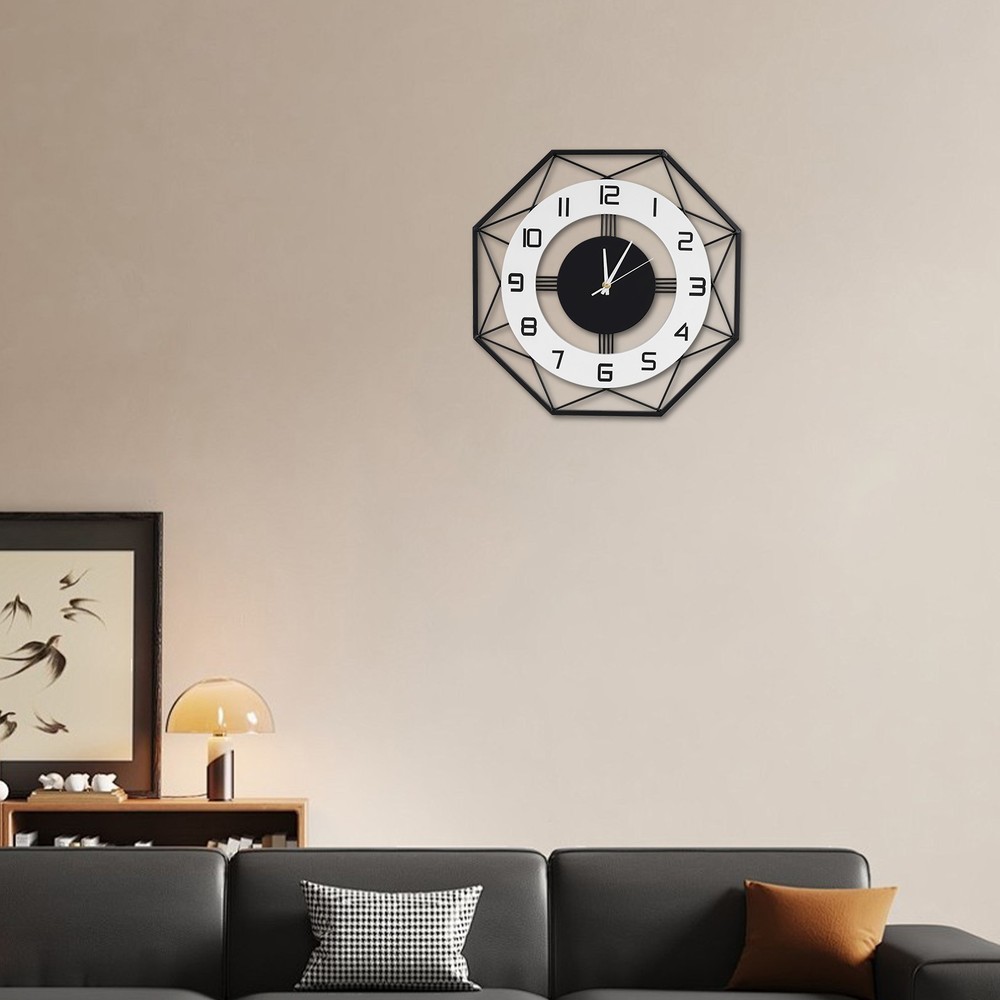 Modern Wall Clock, Decorative Wall Clock, Wall Clock for Home 43X43CM