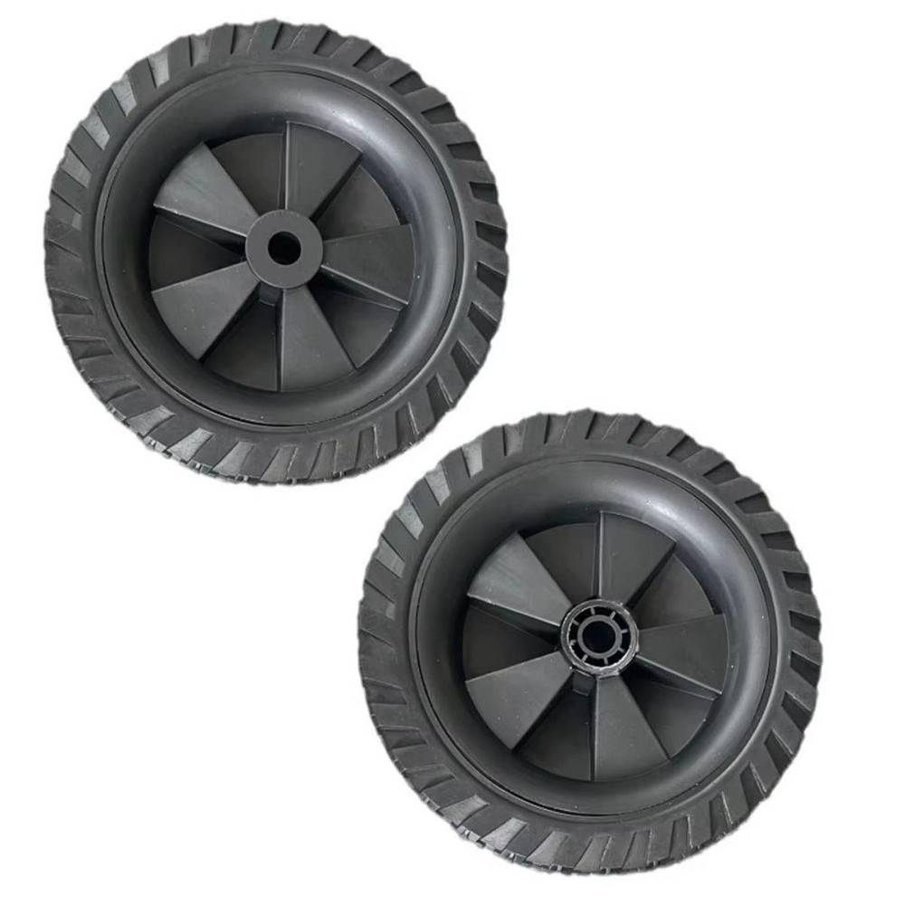 2Pcs Air Compressor Wheels Air Compressor Casters Easy Mobility Shock Absorption
