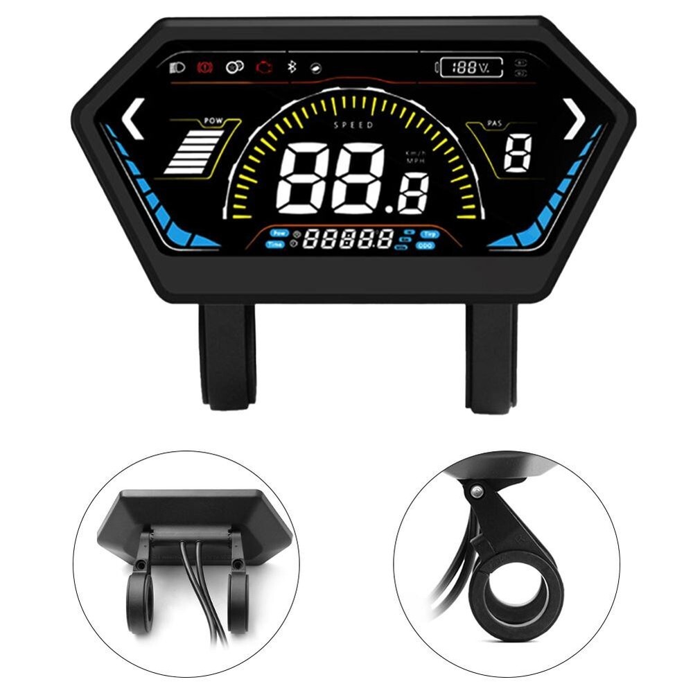 for DYNAMIC User Interface on Ebike LCD Display Compatible with Multiple