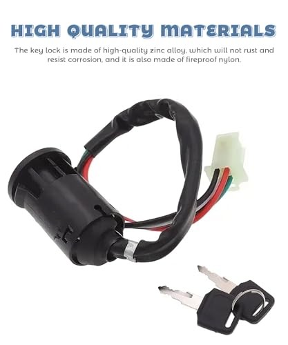 Key Switch,Car Accessories,Key Ignition for Ebike,Automotive Replacement