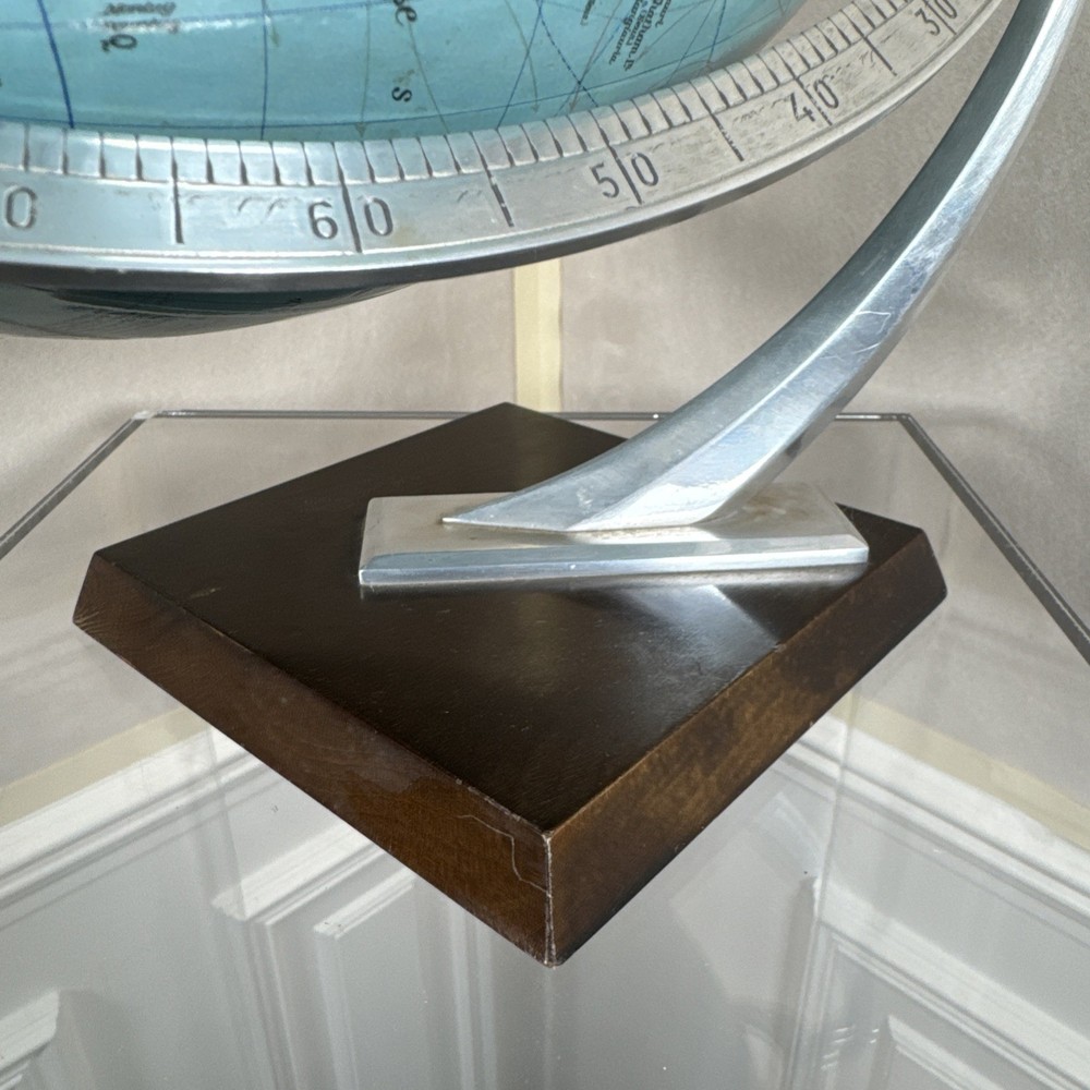 Vintage post-war German terrestrial globe - c. 1949