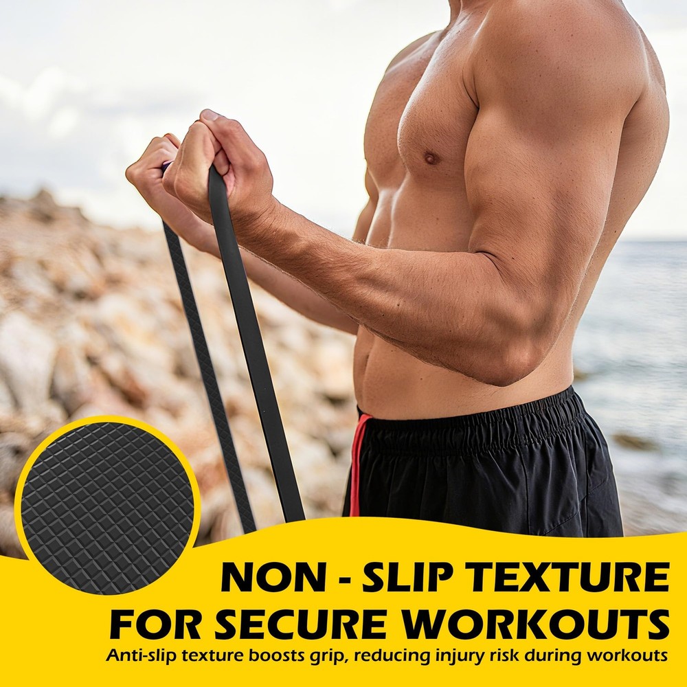 Pull Up Bands, Resistance Bands Set for Pull-Up Assistance, Exercise Bands wi...