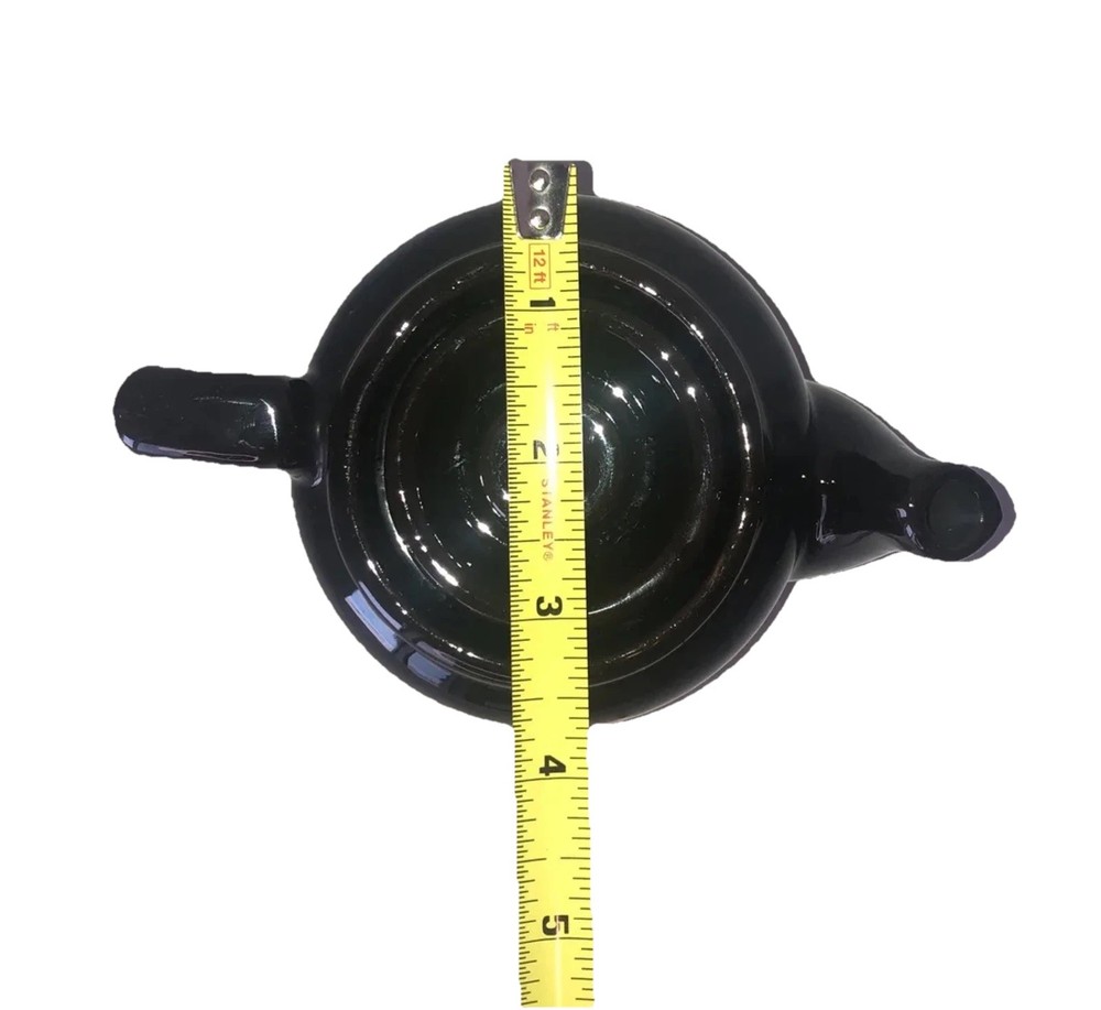 Redware Canada Round Teapot Black Tea Coffee Pot