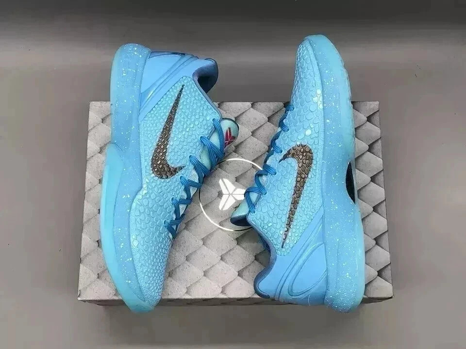 Kobe 6 Protro Blue Ice Grinch Sport Men's Size US 7-12