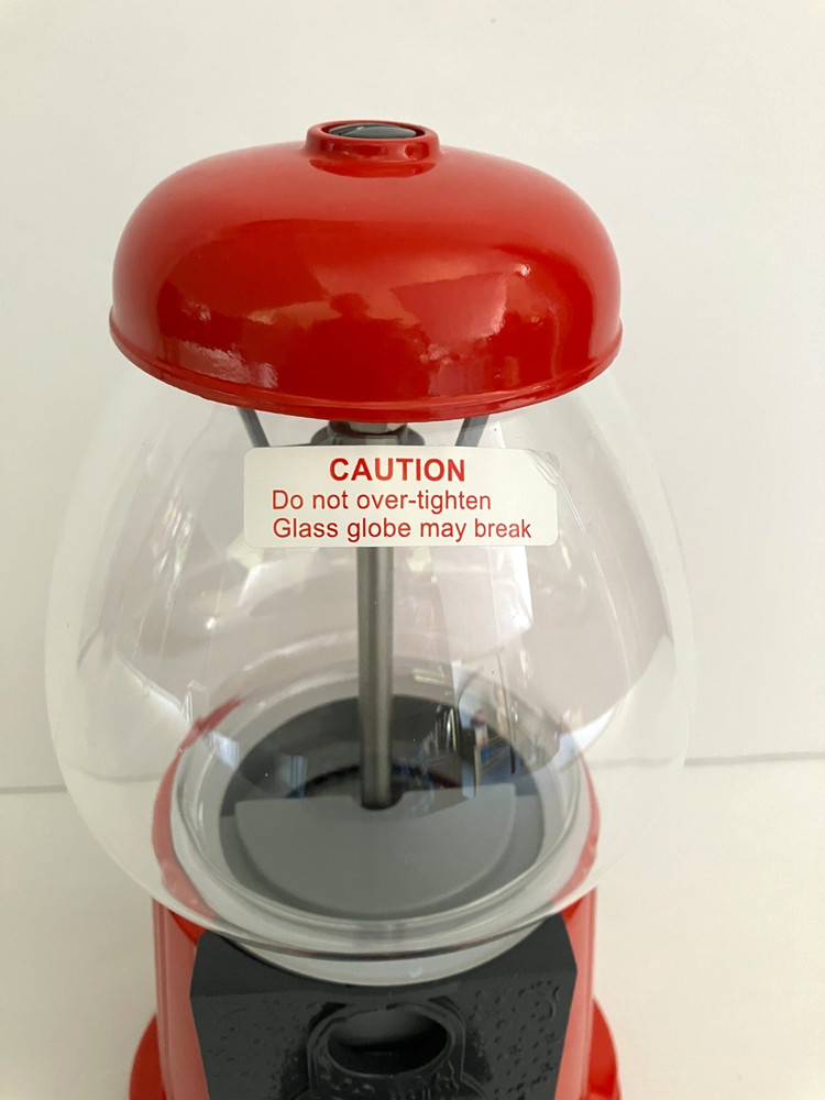 11" Gumball Machine Bubble Gum Candy Dispenser