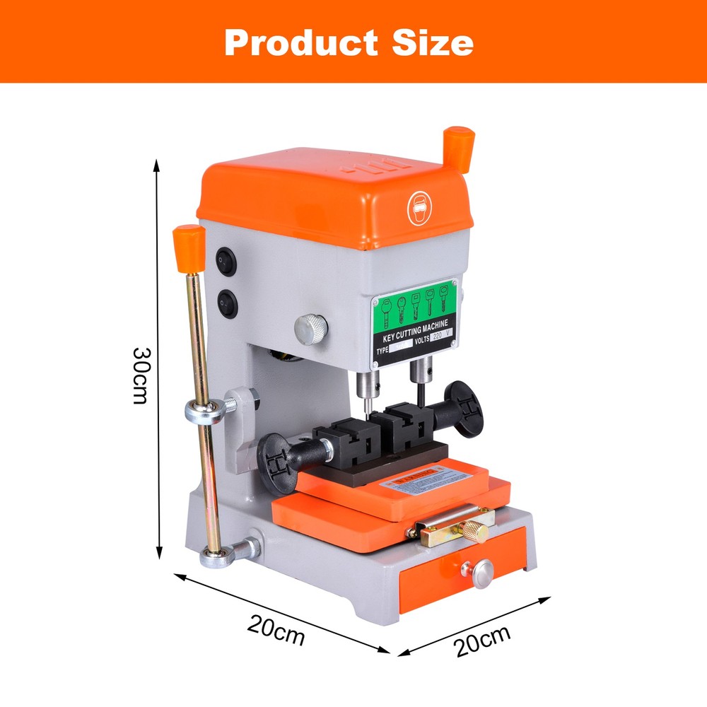 Vertical Key Cutting duplicating Machine Cutter Key Copier Locksmith Tools