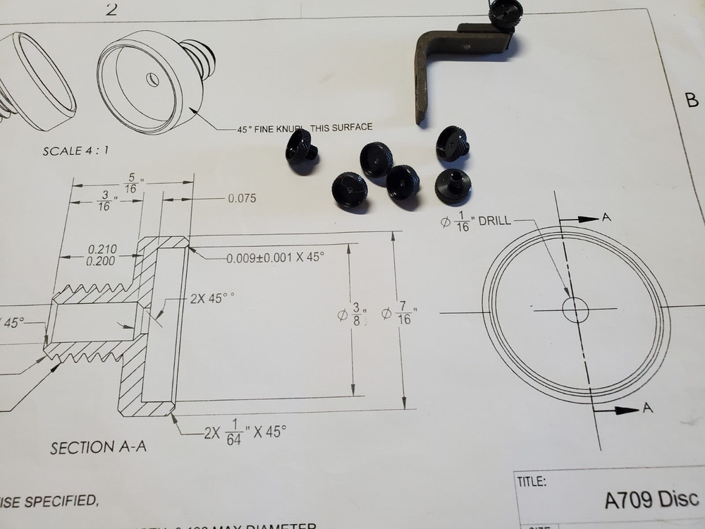 Sheridan Model A & B original style aperture peep sight
