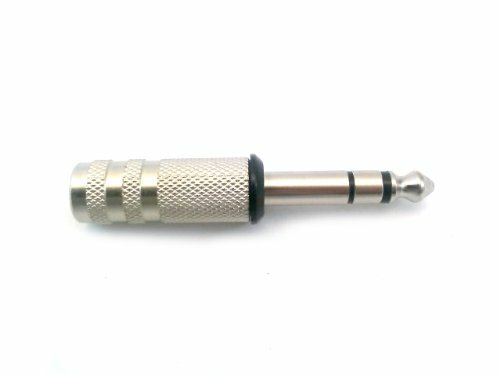 1/4" SHIELDED (6.3mm) STEREO PLUG