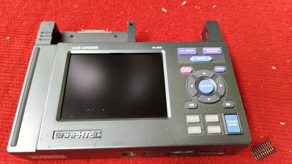 P:VT10 Graphtec midi logger GL450 data logger