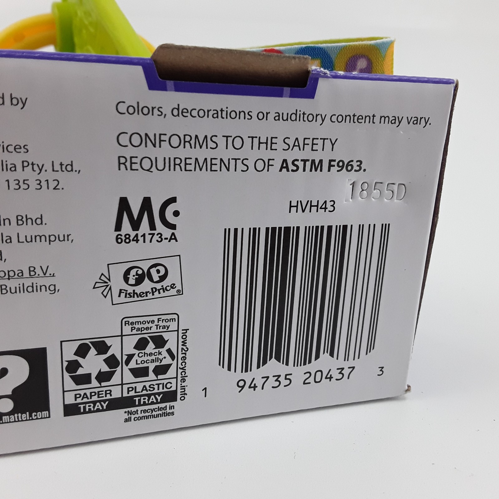 Mattel Fisher-Price Laugh & Learn Play & Go Activity Keys Baby and Toddler Toy