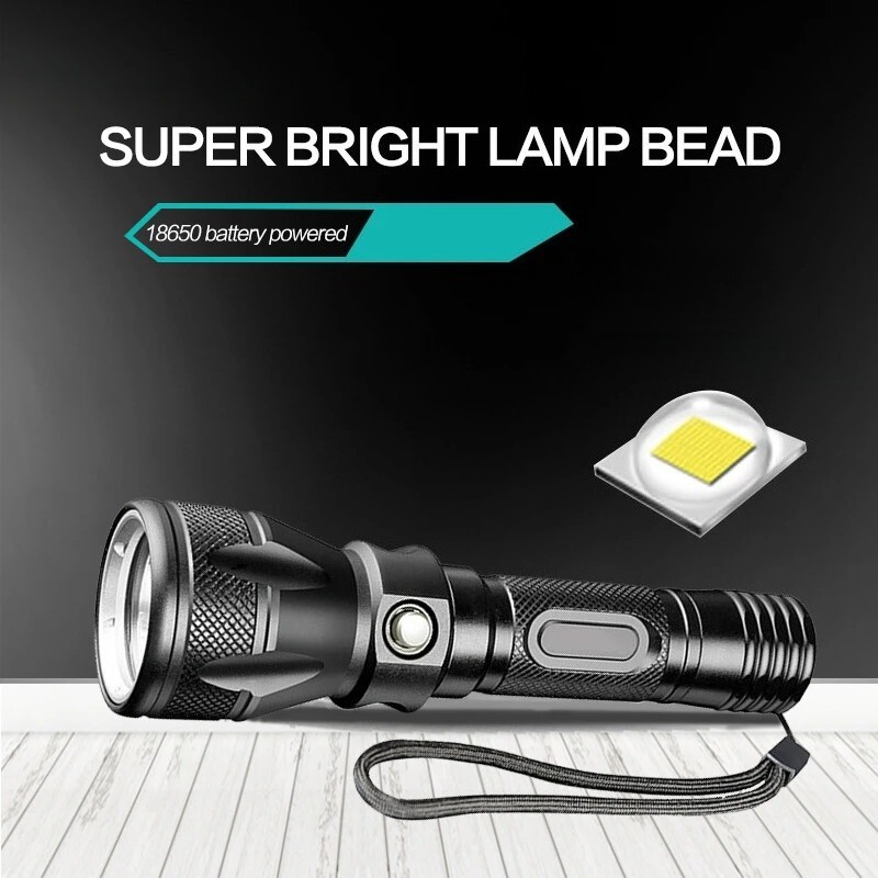 200000LM Scuba Diving Light Underwater LED Flashlight Dive Camping Lanterna US