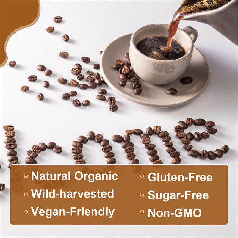 2-Pack Mushroom Coffee with Lion's Mane & Chaga – Brain, Focus & Immune Support