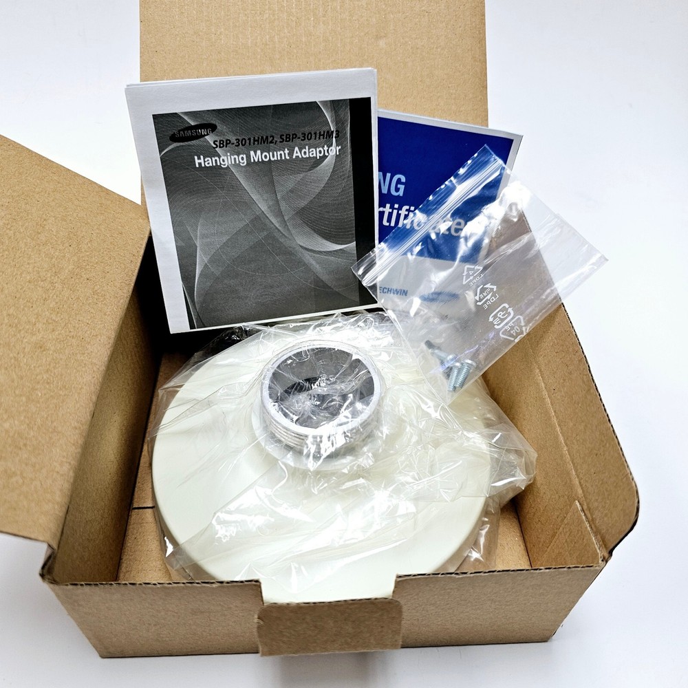 Samsung Techwin SBP-301HM2 Dome Camera Mount Hanging Cap Adapter NEW