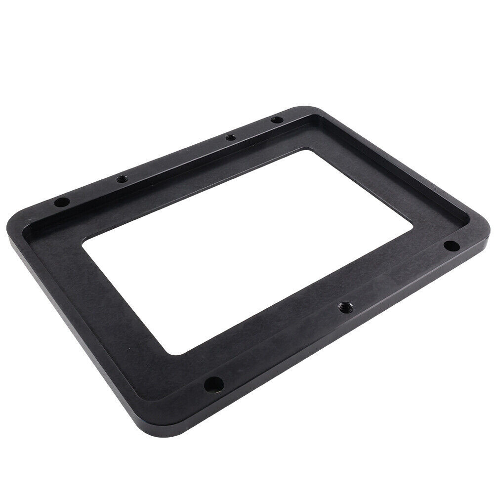 Aluminum Billet Battery Tray Hold Down Trunk Relocation Box Racing Mount Black