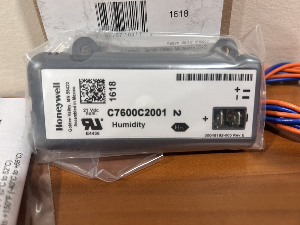 NEW-Honeywell C7600C2001 Analog Humidity Sensor