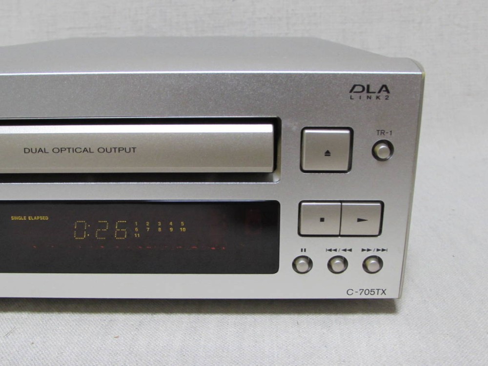 ONKYO C-705TX CD Compack Dick CD Players Recorders Silver