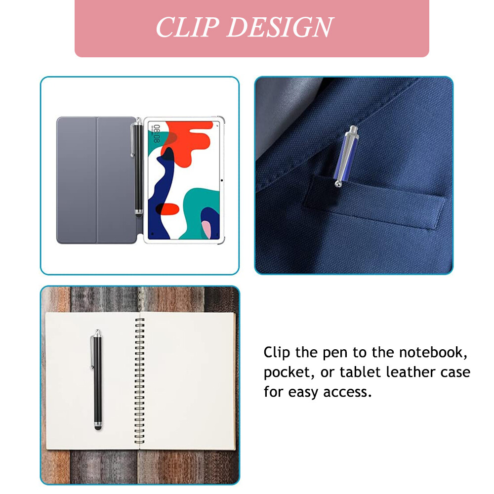 10 Pack Universal Capactive Touch Screen Stylus Pens For iPad iPhone Android PC