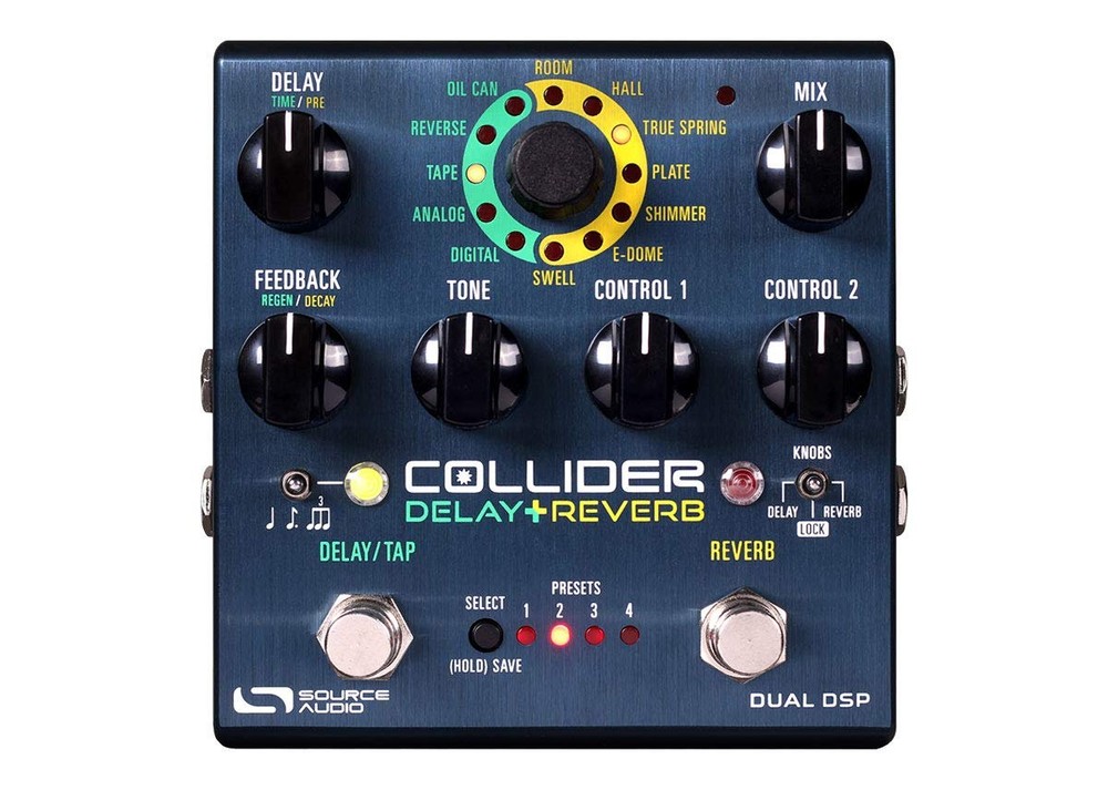 Source Audio Collider Stereo Delay and Reverb