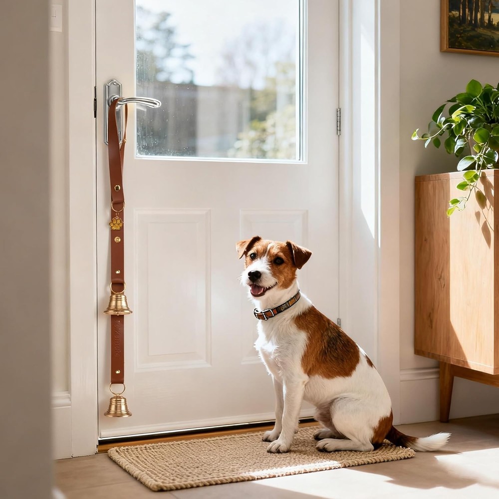Leather Dog Bell for Training