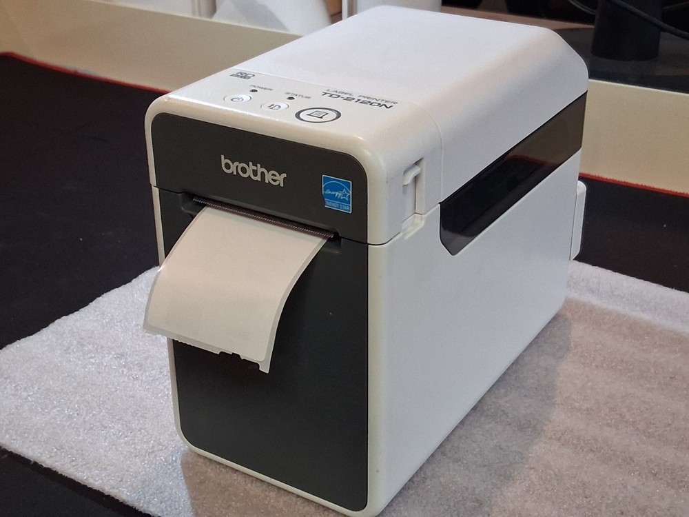 Brother TD-2120 Direct Thermal Printer Desktop Label Printer NO/AC Adapter