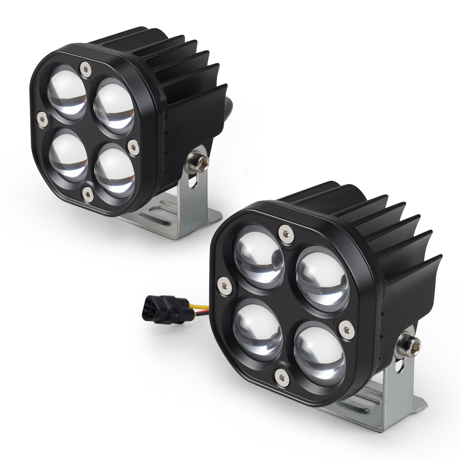 Adjustable Front Bumper Spot LED Work Light Pods for Yamaha Tenere 700 XTZ07 19+