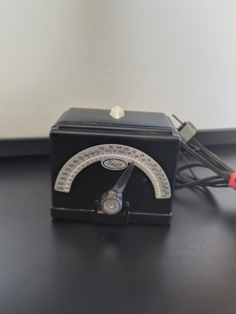 Franz Electronic Metronome LM-FB-4 Black Bakelite Tested Working