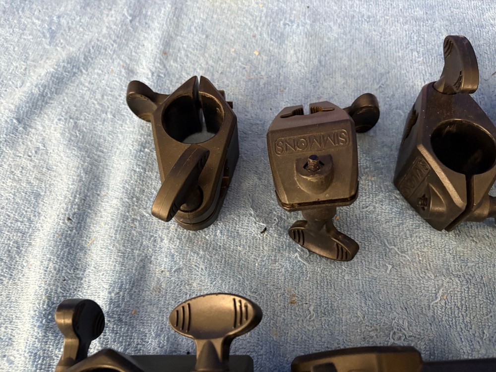 Simmons SD500 Electronic Drum Rack Clamp Bracket Lot