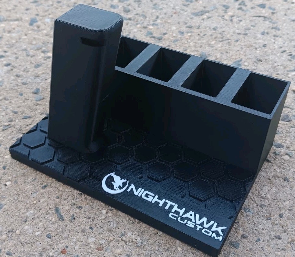 Nighthawk Custom 2011 Pistol Display Stand Magazine Holder - Multiple Colors