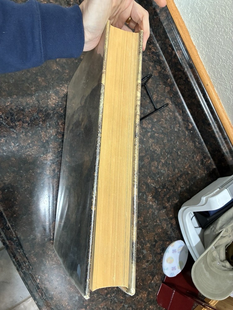 1956 Leonardo Da Vinci Art Oversize Coffee Table Book Hardcover with Dust Jacket