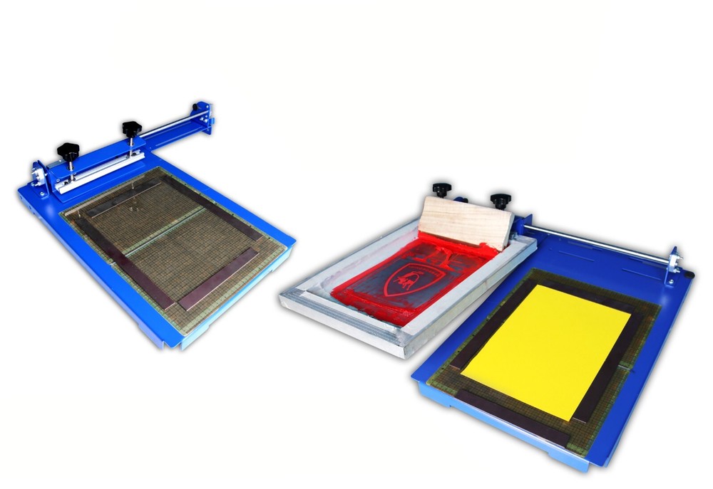 One Color Sliding Screen Printer Universal 2 Directions Parallelmovement