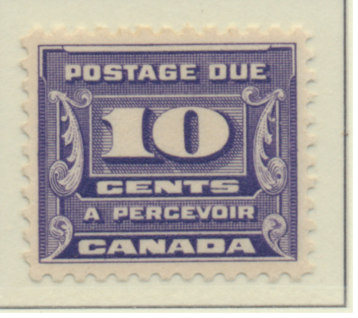 Canada Stamp Scott #J14, Mint Hinged