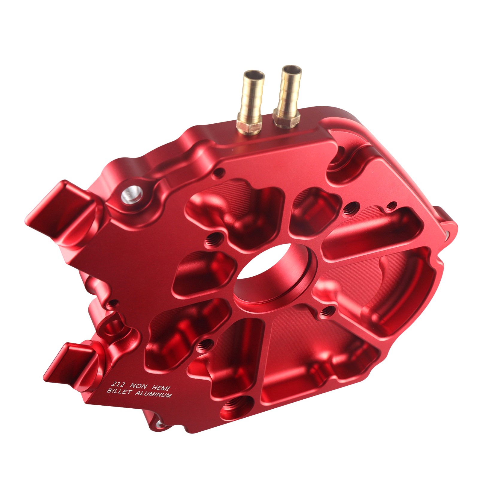 Red Dual Bearing Billet Side Cover - Upgrade for Predator 212cc Non - Hemi