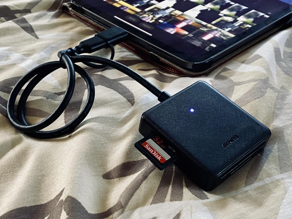 Memory Card Reader, BENFEI 4in1 USB 3.0 USB-C to SD Micro SD MS CF Card Adapter