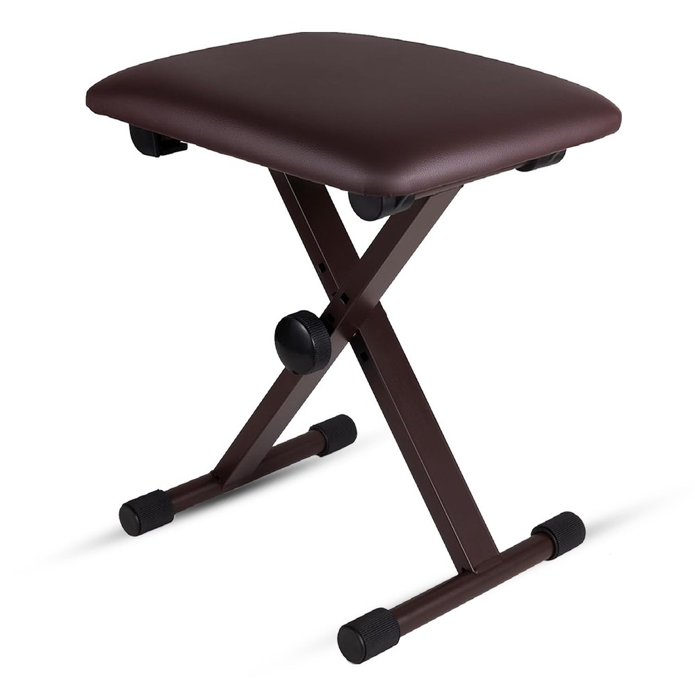 Keyboard Bench 2" Padded Adjustable 19" Portable Stool