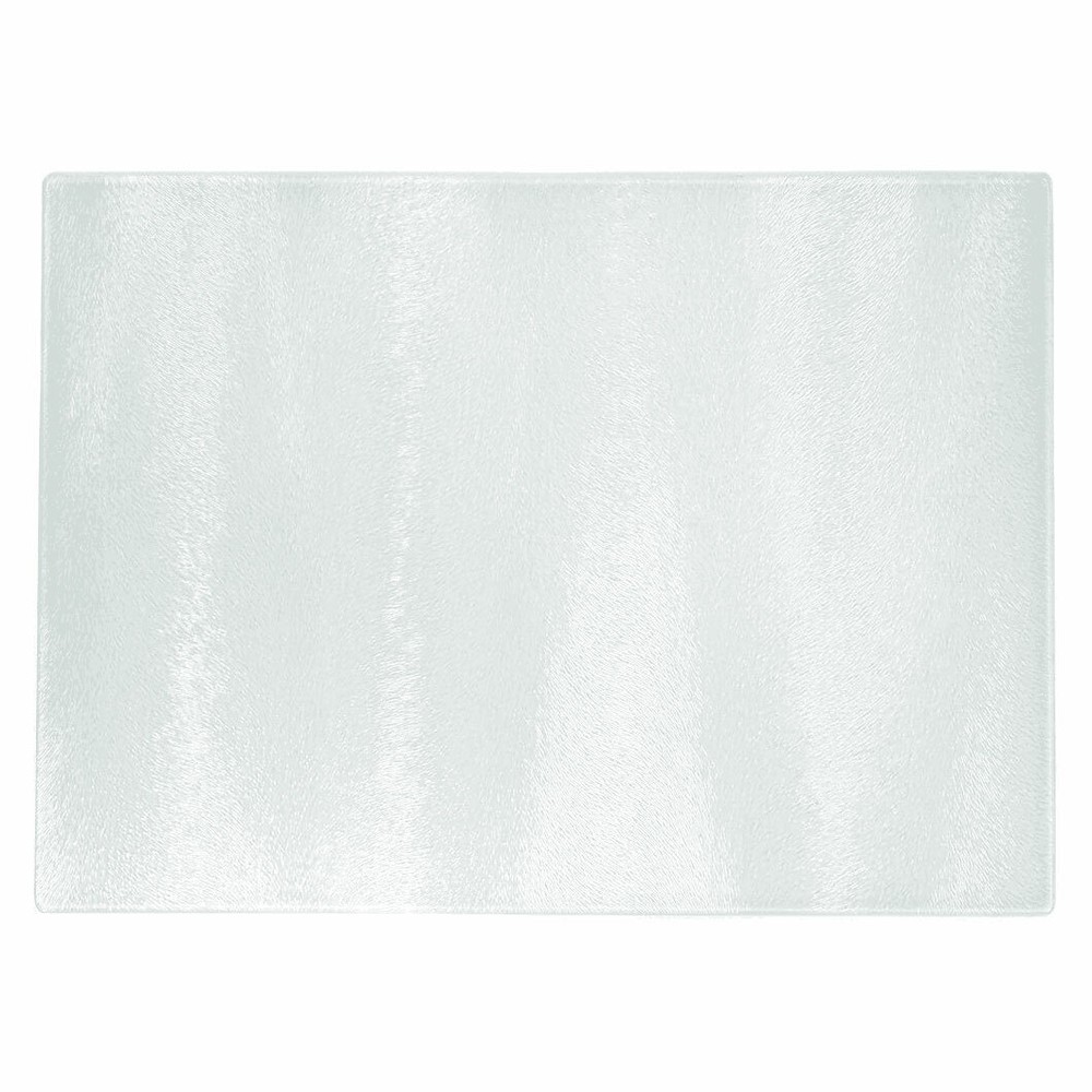 12pcs/pack Sublimation Blanks Tempered Glass Cutting Board White Coating Rough