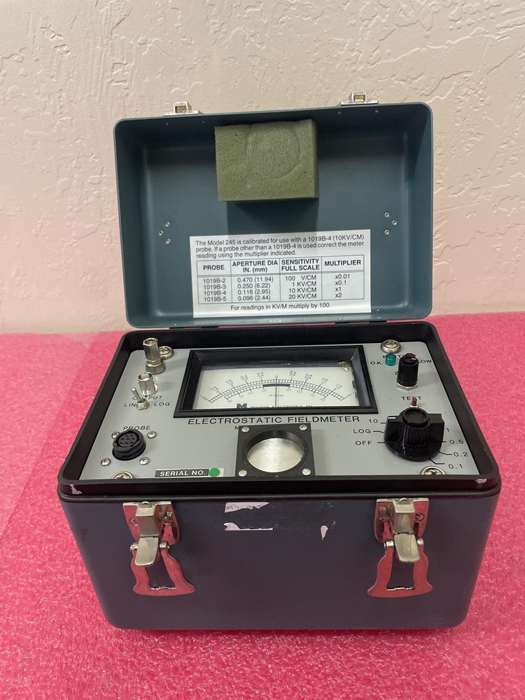 MONROE ELECTRONICS 245 ELECTROSTATIC FIELDMETER