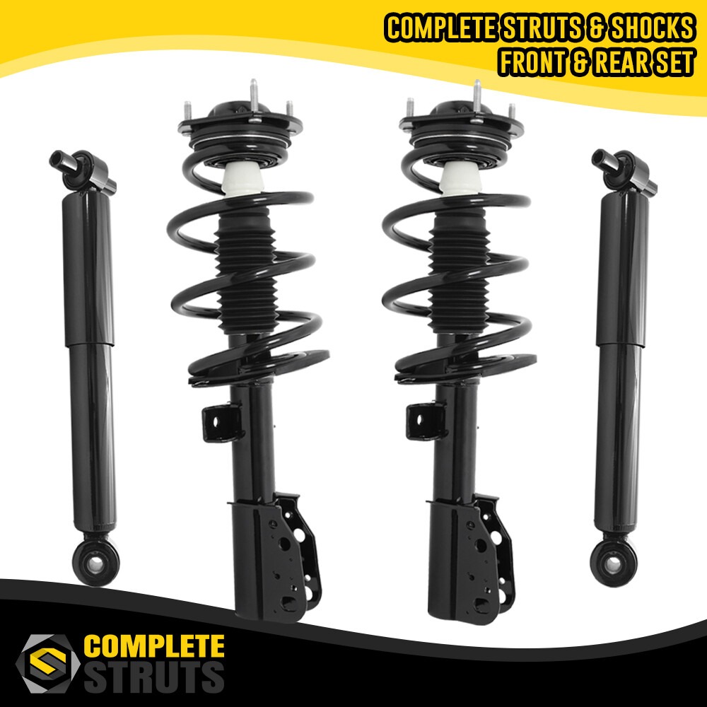 2013-2017 Chevrolet Traverse Front Complete Strut Assemblies & Rear Shocks